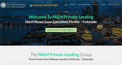 Desktop Screenshot of mmprivatelending.com