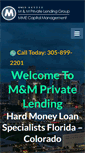 Mobile Screenshot of mmprivatelending.com